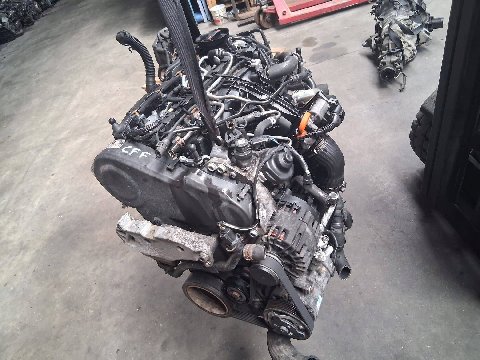 Moteur CFFD Complet TIGUAN Q3 VW SHARAN SEAT CC BEETLE, Envoi, Utilisé, Daihatsu