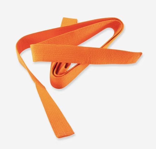 Ceinture orange Judo jiu jitsu, Vêtements d'arts martiaux, Judo, Comme neuf, Enlèvement