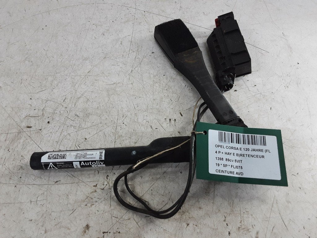 VEILIGHEIDSGORDEL RECHTS VOOR Opel Corsa E (615375501C), Gebruikt, Rue de l'Espoir 34 34
4030  GRIVEGNÉE, BE, Info@Collignon.be