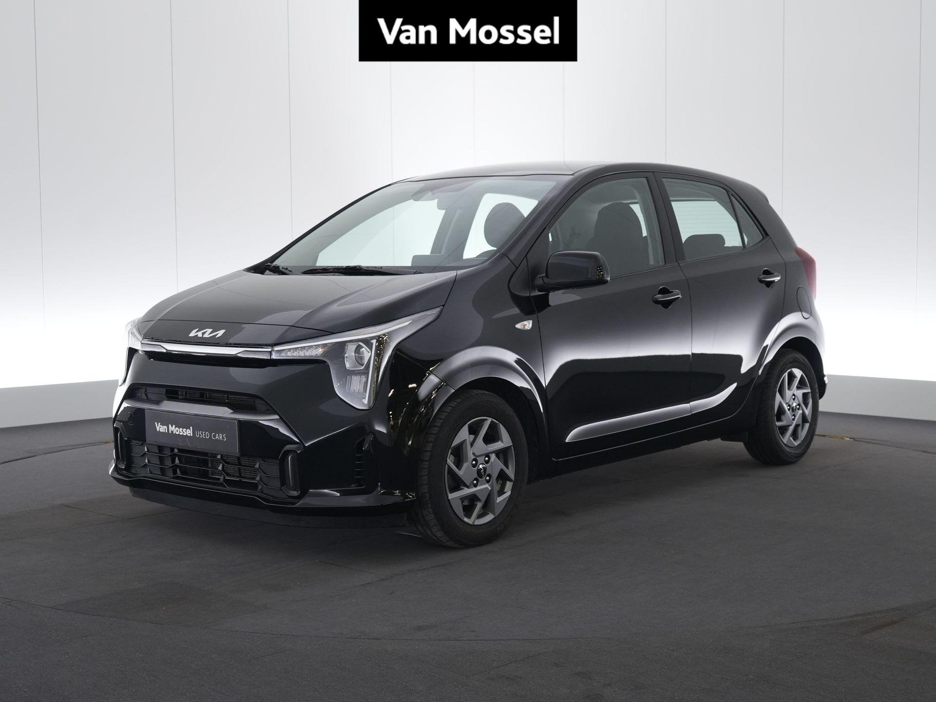 KIA Picanto 1.0 MPI 63 Pulse AMT, Auto's, Stof, Gebruikt, Zwart, 46 kW