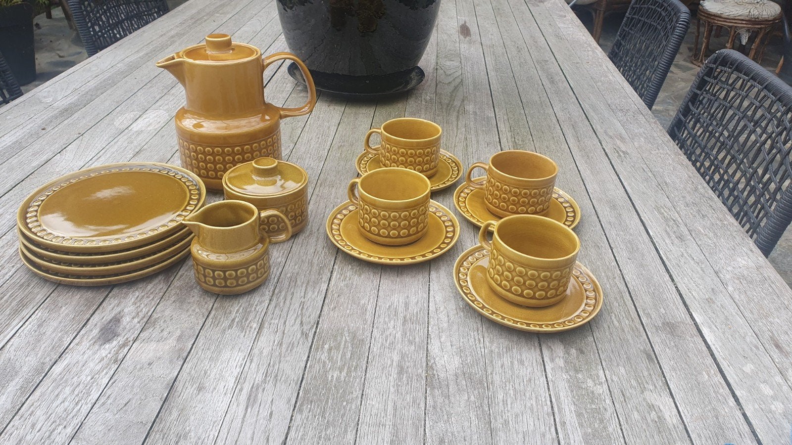 Prachtig Melitta servies, Ophalen