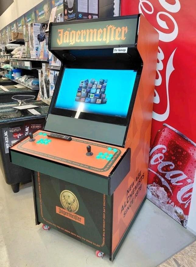 Unieke officiële Jägermeister Arcade kast. (Inruil evt. Moge, Enlèvement