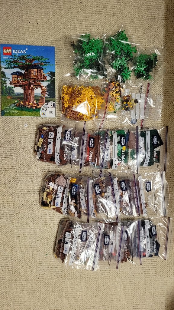 Lego Set - 21318 - Tree House, Pièces supplémentaires incluses, Enlèvement ou Envoi, Lego, Ensemble complet