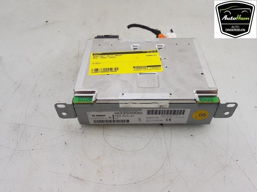 ORDINATEUR MULTIMEDIA Opel Corsa F (UB / UH / UP), Utilisé, Opel