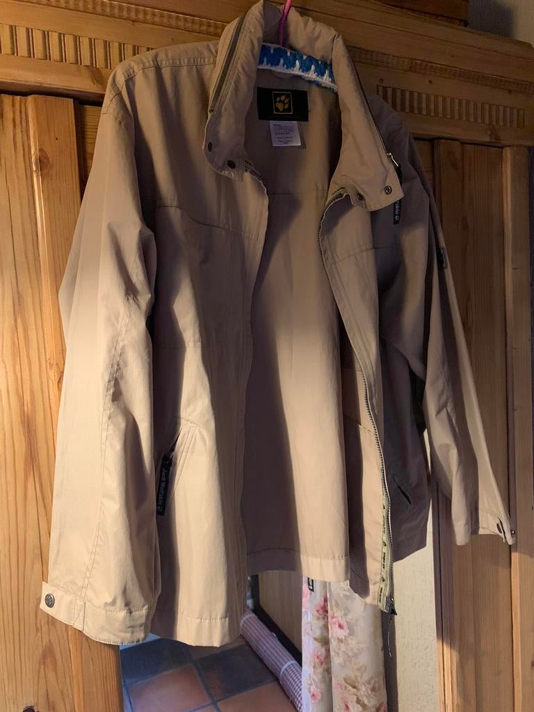 Heren jas, Kleding | Heren, Jassen | Zomer, Verzenden, Zo goed als nieuw, Maat 52/54 (L), Beige
