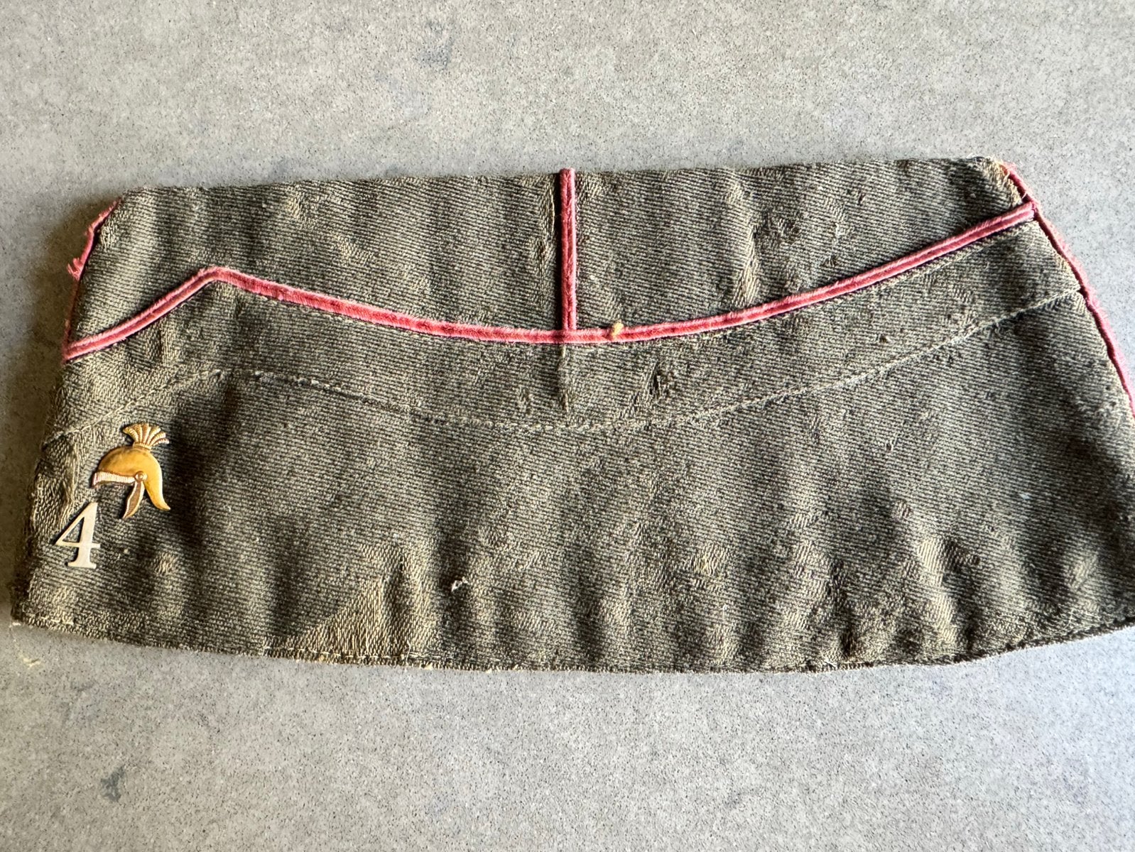 Bonnet de police ABL, Collections, Enlèvement ou Envoi, Armée de terre, Casque ou Béret