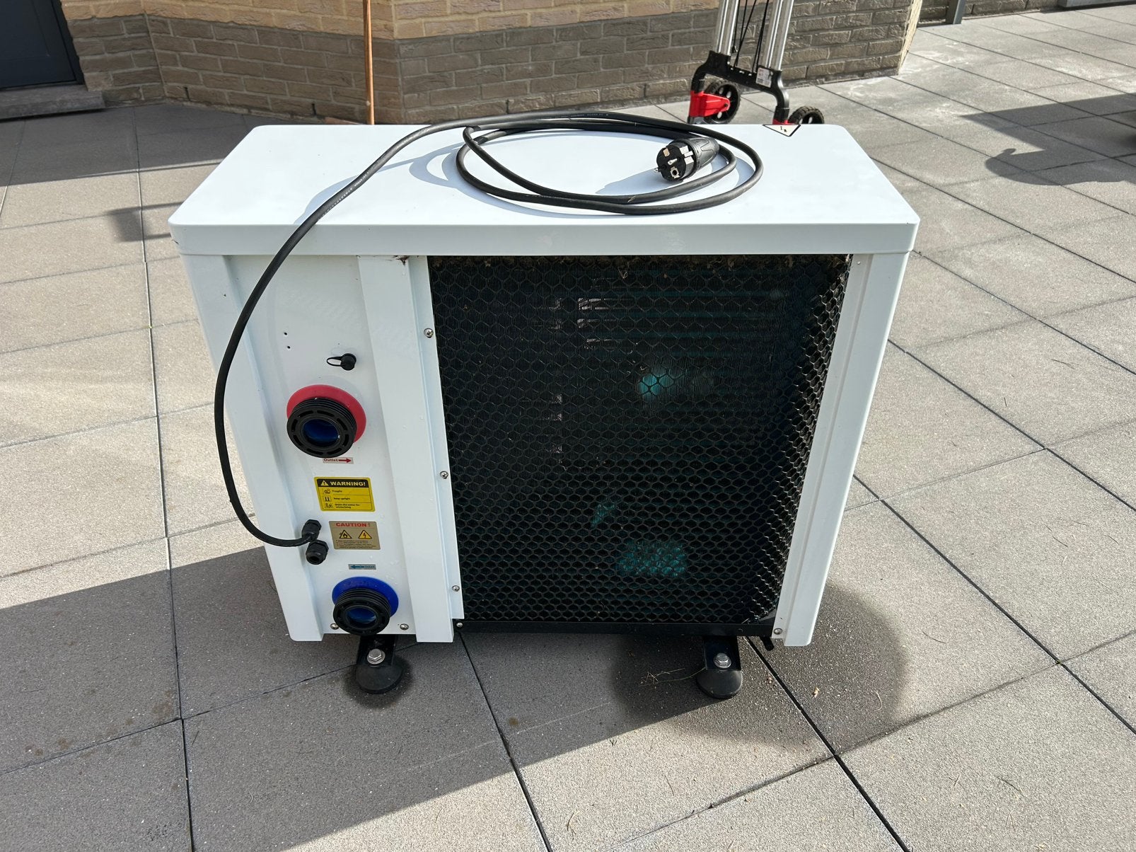 Pompe à chaleur pour piscine, Enlèvement, Utilisé
