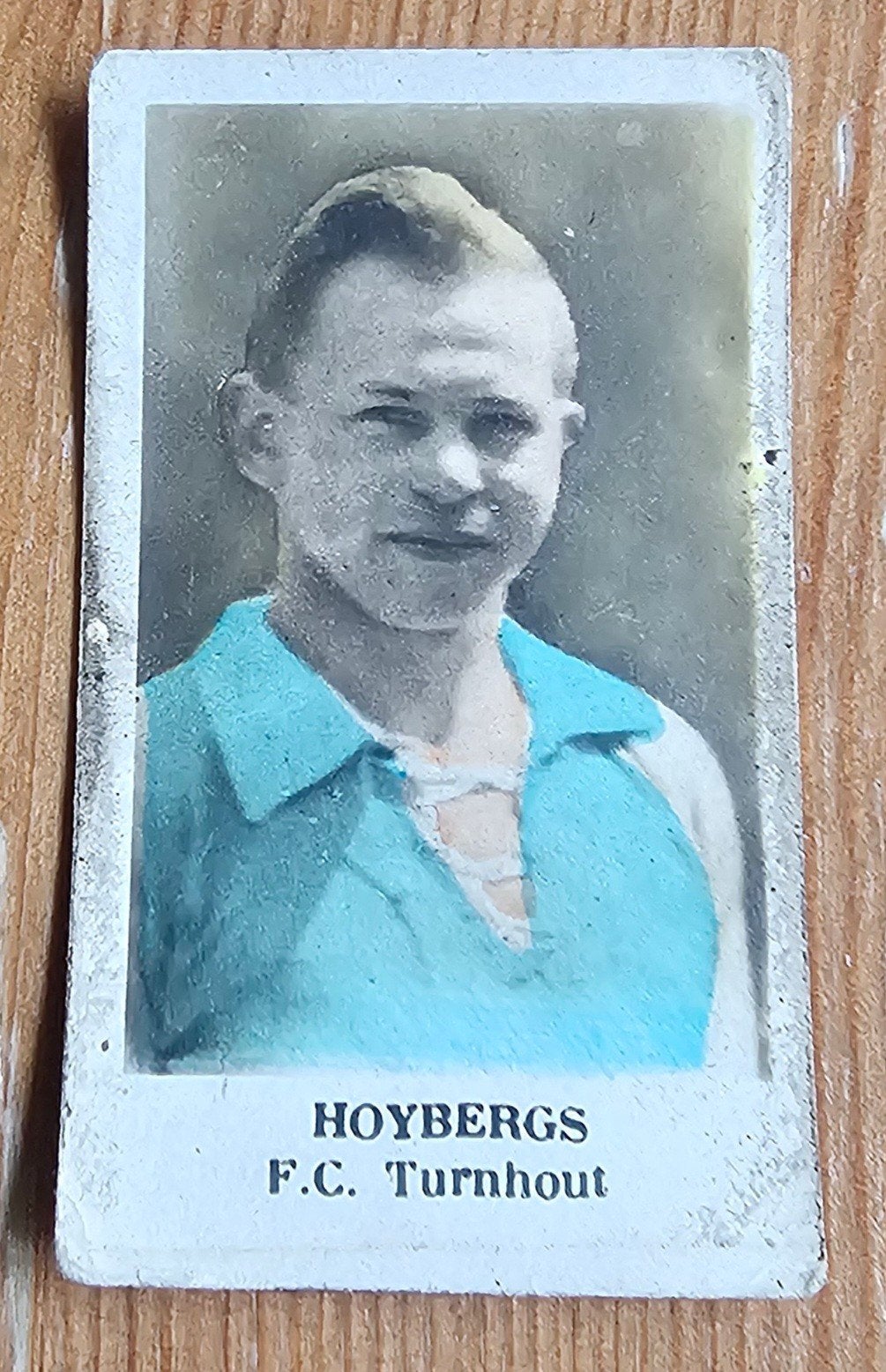 Hoybergs 1932 (pré-panini) FC Turnhout Chrome Football !, Enlèvement ou Envoi, Utilisé, Image