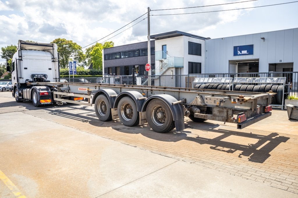 Fruehauf CONTAINERCHASSIS 40' (bj 2007), Auto's, Overige brandstoffen, Bedrijf, Aanhangers en Opleggers, Te koop