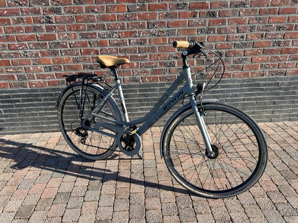 BTWIN Damesfiets, Ophalen, Velgrem, 47 tot 50 cm, Versnellingen