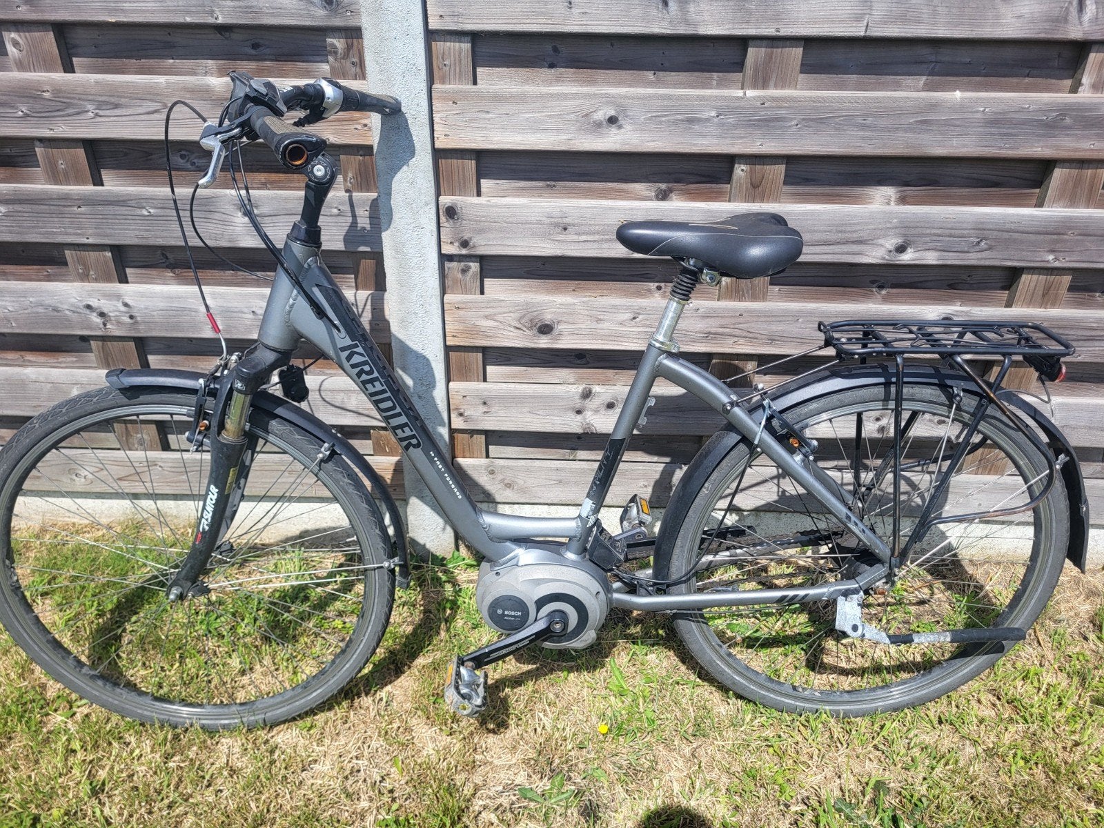 fiets voor onderdelen, Ophalen