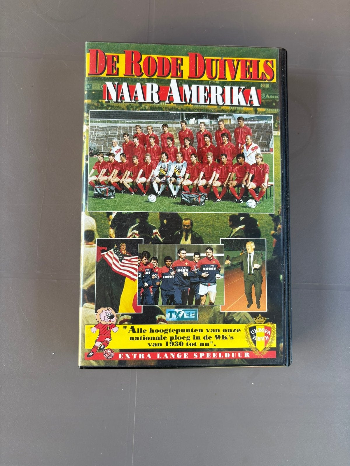 Rode duivels USA 1994 VHS, Ophalen of Verzenden, Zo goed als nieuw