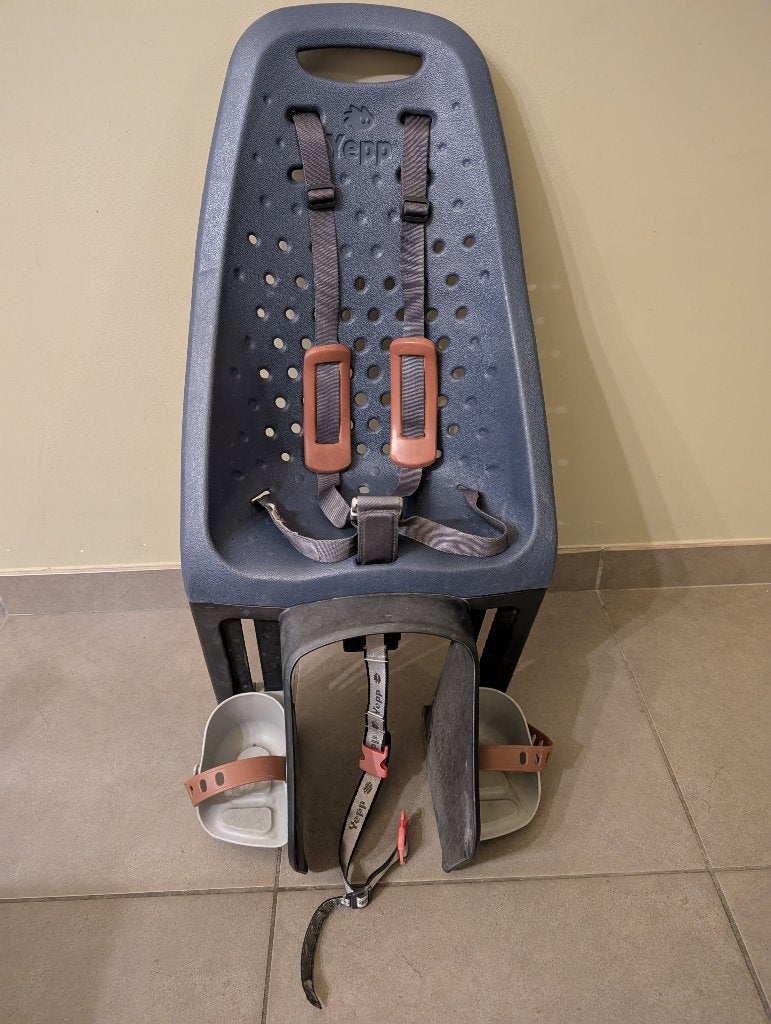 fietsstoeltje yepp, Fietsen en Brommers, Fietsaccessoires | Fietsstoeltjes, Ophalen, Achterzitje, Yepp (Thule), 9 t/m 18 kg