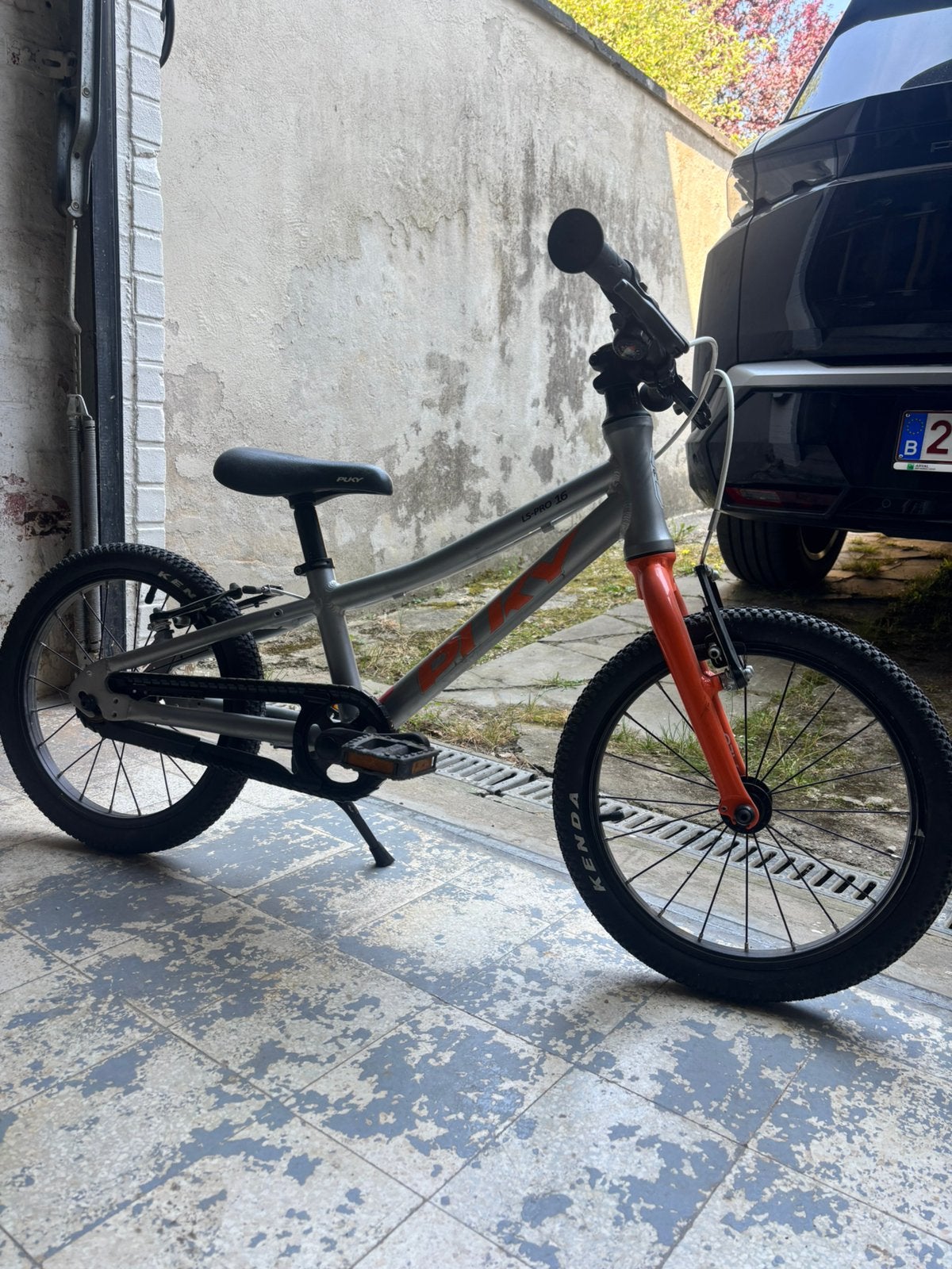 Velo Puky 16, Vélos & Vélomoteurs, Enlèvement, Comme neuf, Frein à tambour, Repose-pieds