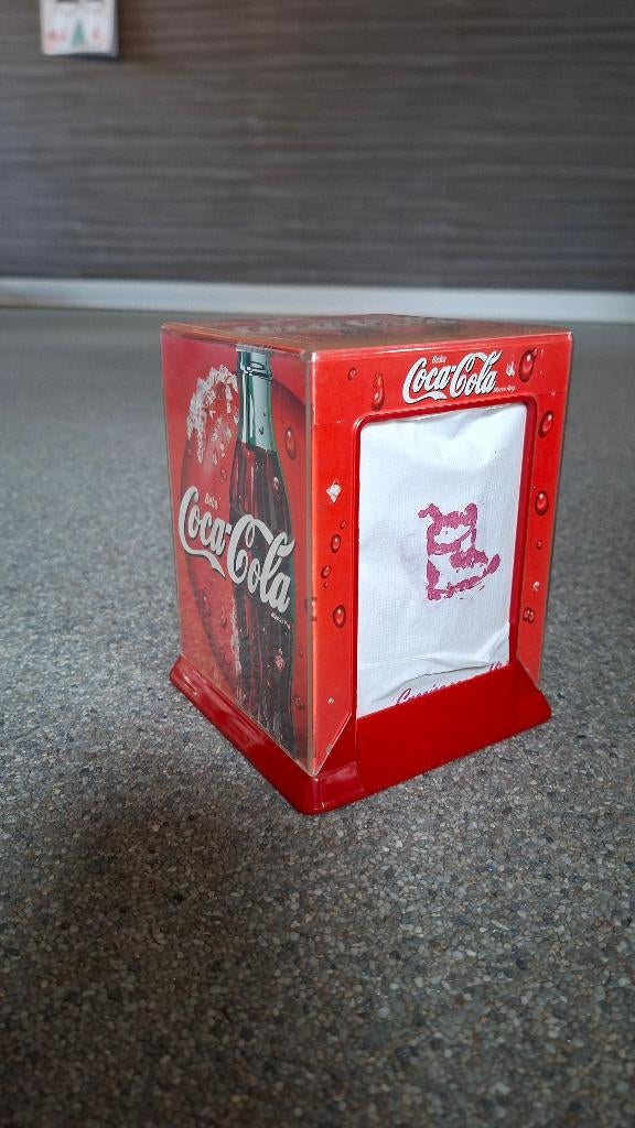 porte-serviettes ou distributeur de style vintage Coca-Cola, Enlèvement ou Envoi, Utilisé