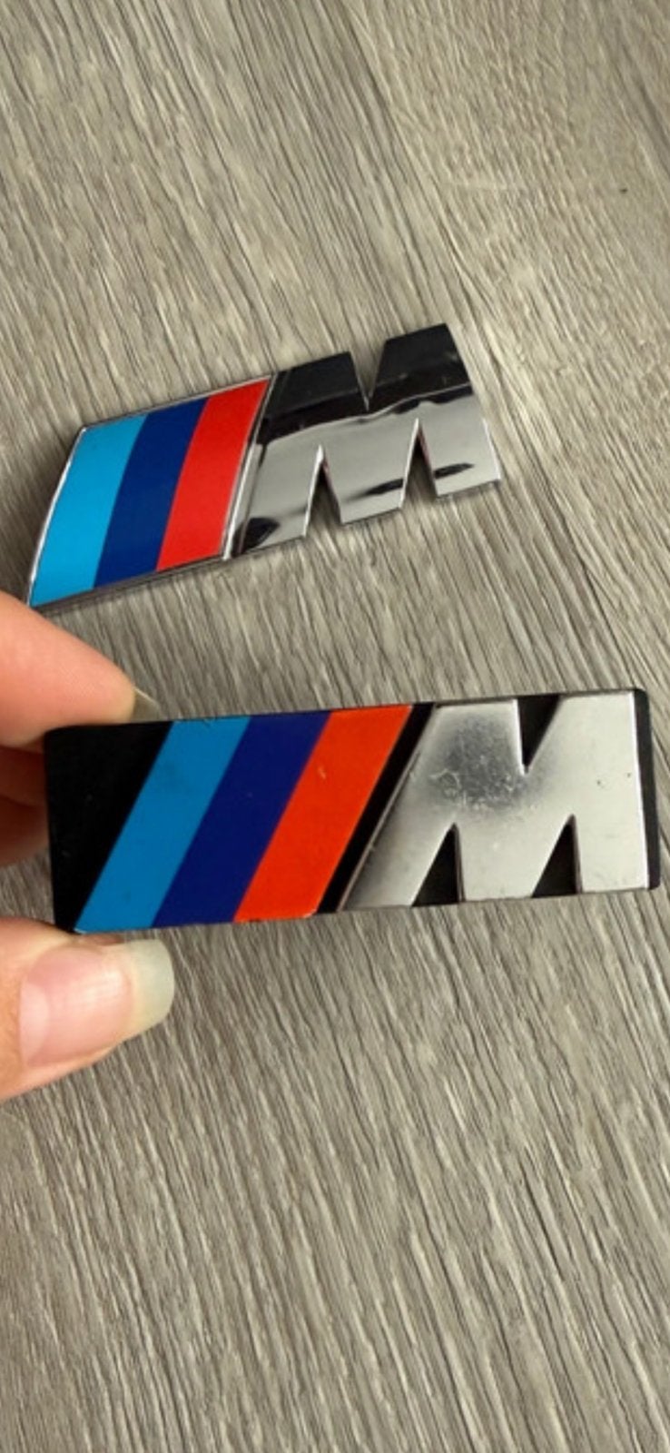 Insigne calandre bmw mtechnic e30 e24 e28 et logo malle M, Enlèvement ou Envoi