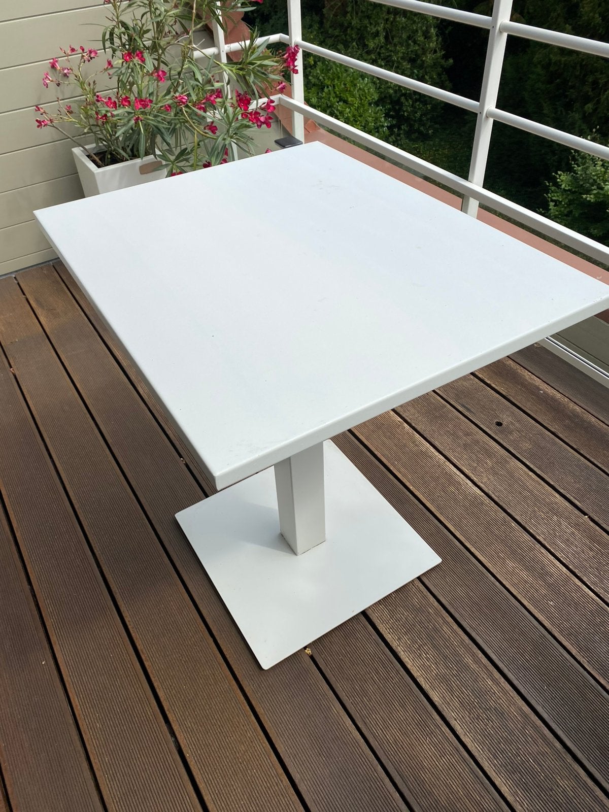 Bistro tafel 60x75cm, Ophalen, Zo goed als nieuw