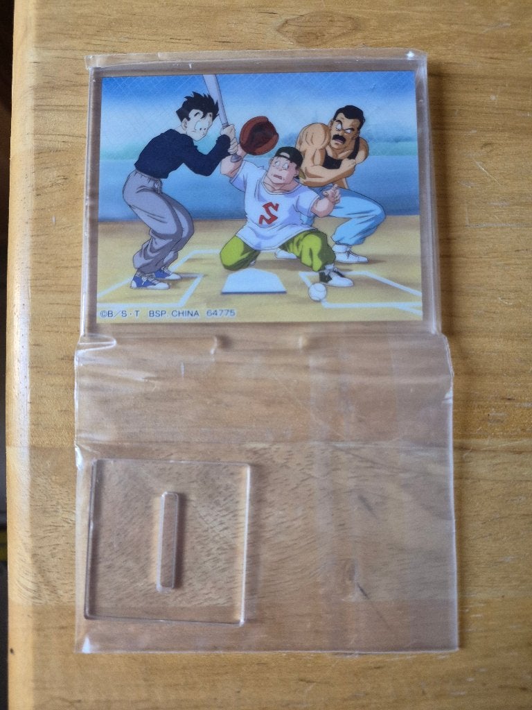 Acrylic stand Gohan jouant au Baseball - Dragon Ball, Collections, Enlèvement, Comme neuf, Autres types
