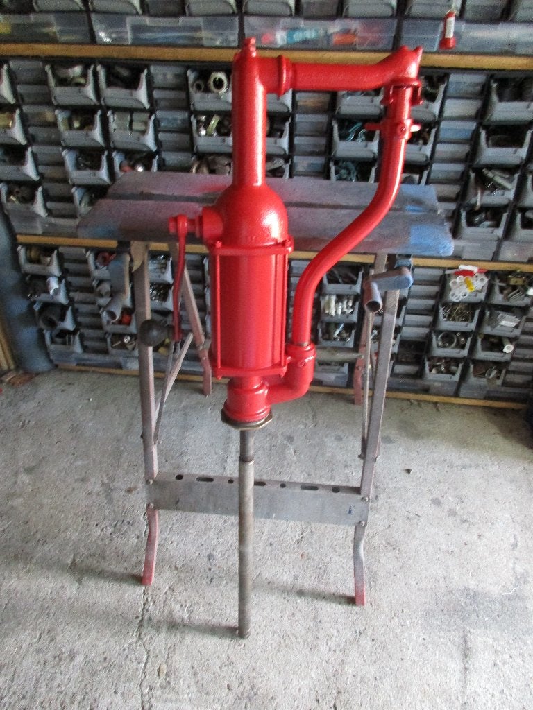 oliepomp oldtimer retro vintage voor vat van 200l, Autos : Divers, Outils de voiture, Enlèvement, Utilisé
