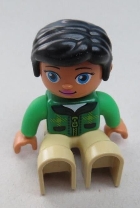 Lego homme pull vert, Enlèvement ou Envoi, Utilisé, Briques en vrac, Lego
