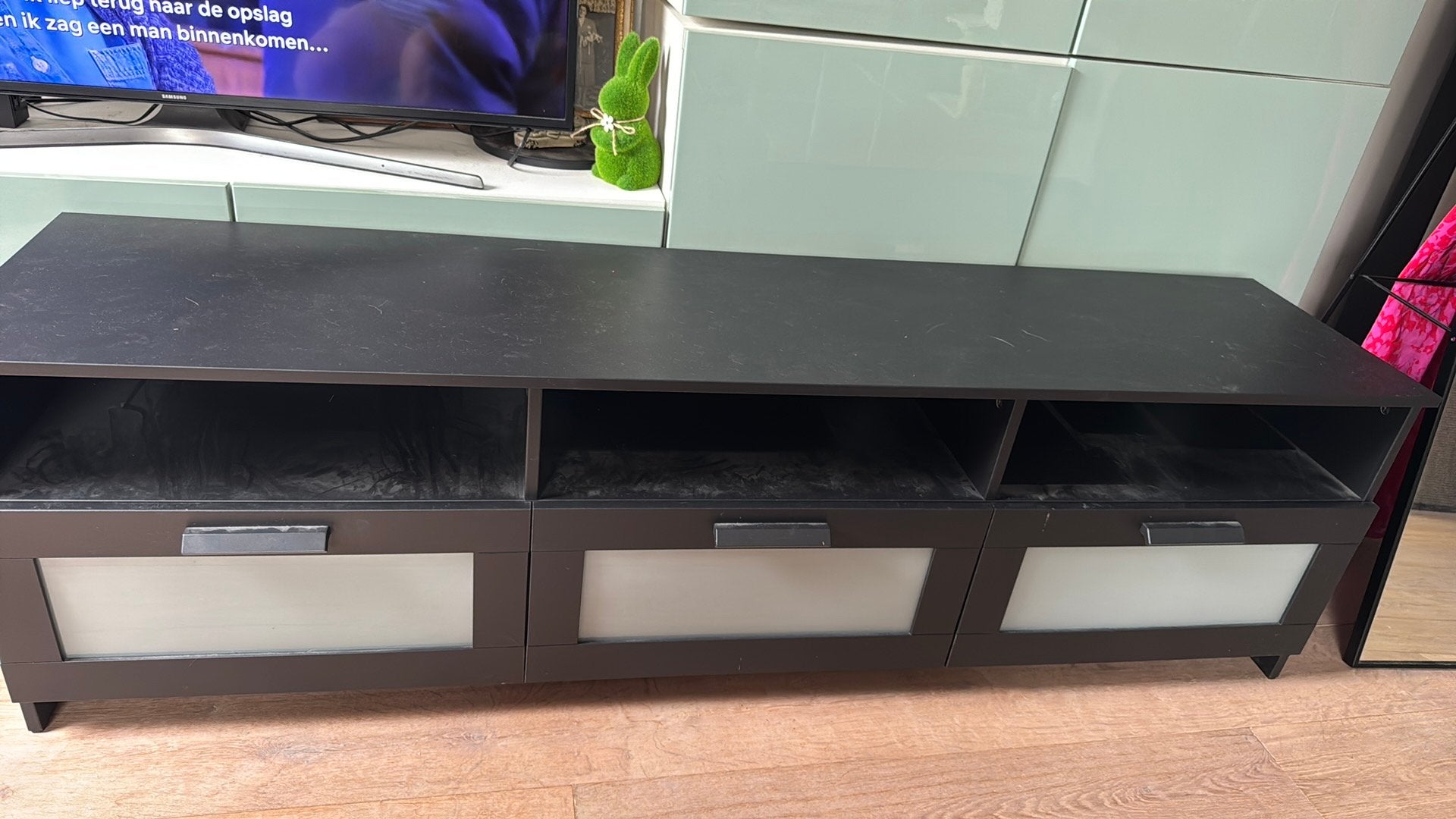 Ikea Brimnes Tv meubel, Ophalen, Minder dan 50 cm, Overige houtsoorten, Zo goed als nieuw