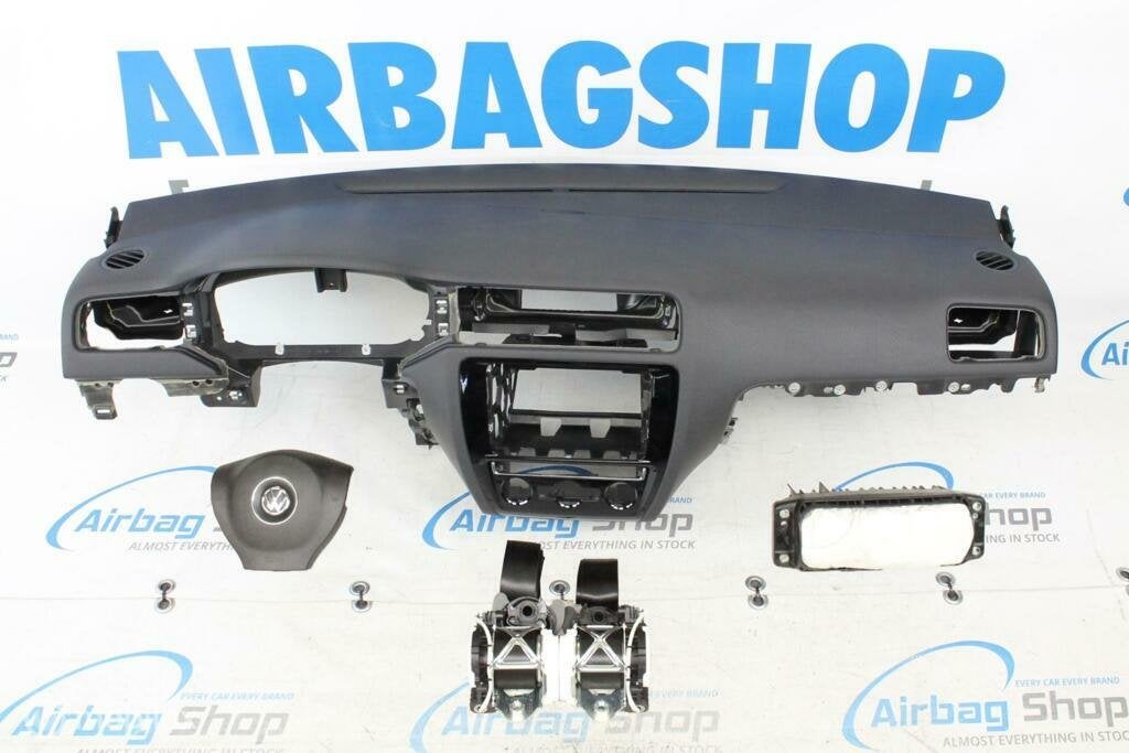 Airbag kit Tableau de bord avec d'alarme Volkswagen Jetta, Gebruikt, Ophalen of Verzenden