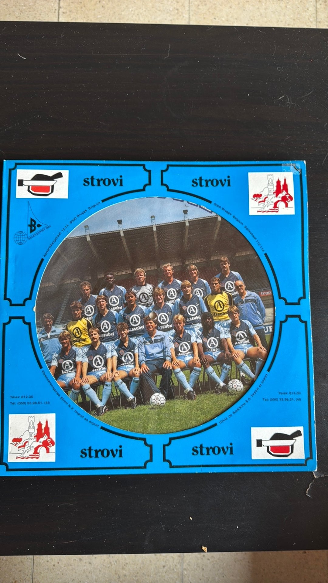 Collectors item vinyl club brugge, Enlèvement, Comme neuf