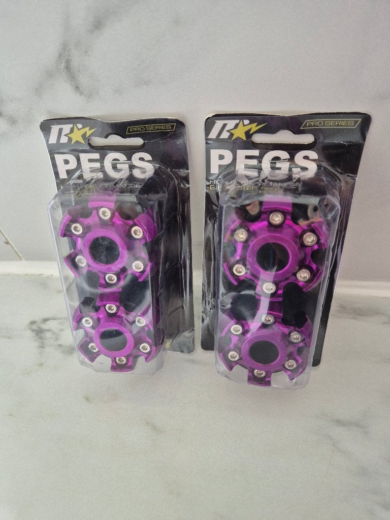 Kitset 2x2 Mauve Pegs valbescherming - scooters, Fietsen en Brommers, Steps, Ophalen of Verzenden, Nieuw, Elektrische step (E-scooter)