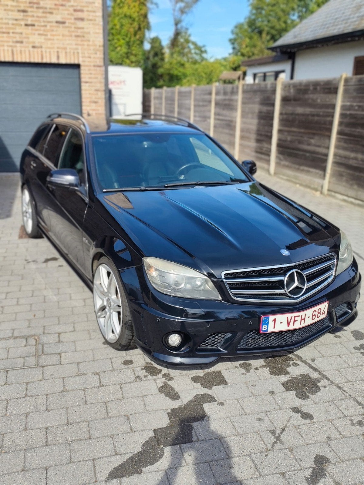 Mercedes-Benz c63 amg, Autos, Cuir, Achat, 2 places, 6200 cm³