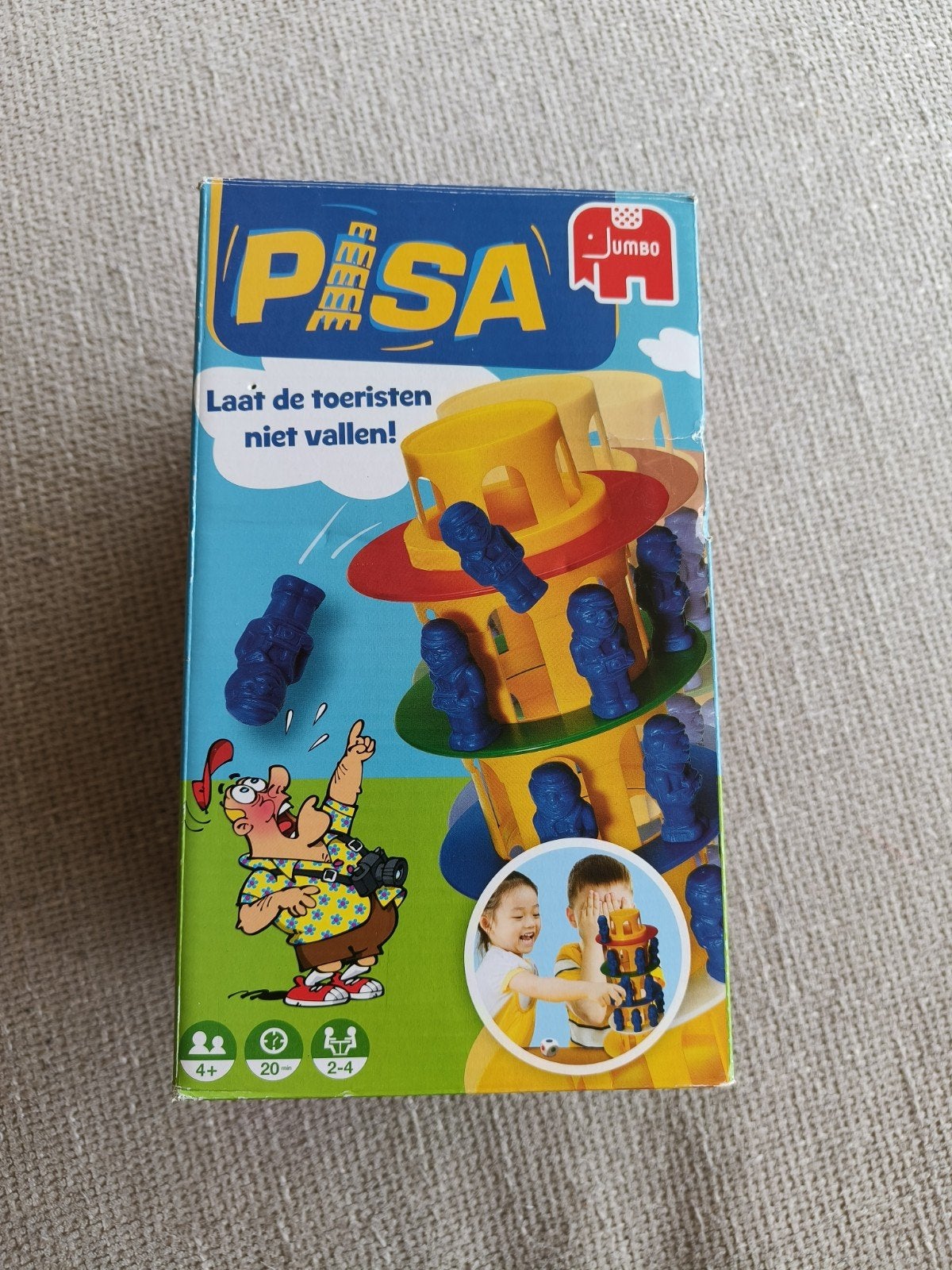 Toren van Pisa gezelschapspel, Ophalen, Gebruikt, JUMBO
