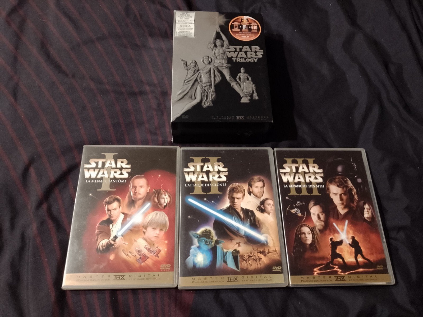 A vendre en coffrets dvd integral Star Wars 1 et 2 période, CD & DVD, DVD | Science-Fiction & Fantasy, Enlèvement ou Envoi, Néerlandais