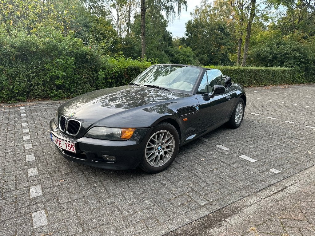 BMW Z3 1.8 1997, Euro 2, Achterwielaandrijving, Zwart, 4 cilinders