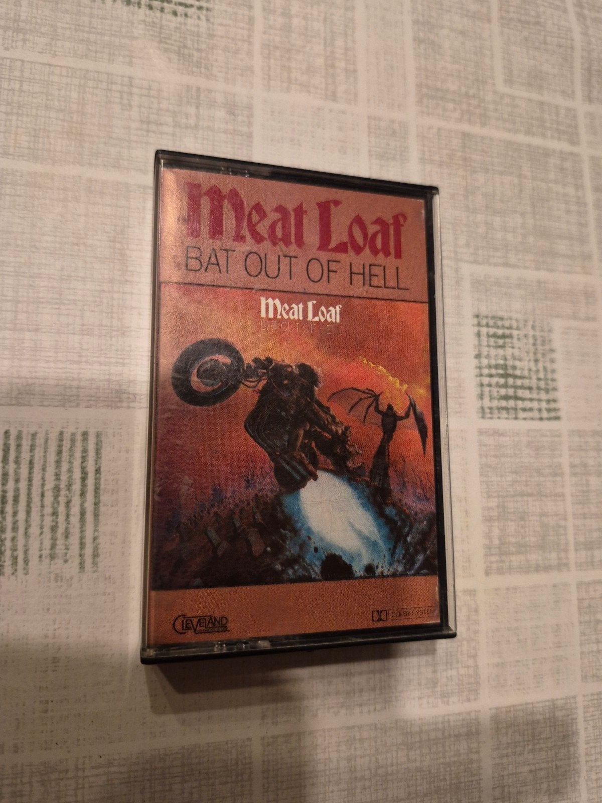 Meat Loaf; Bat out of Hell cassette, Ophalen of Verzenden