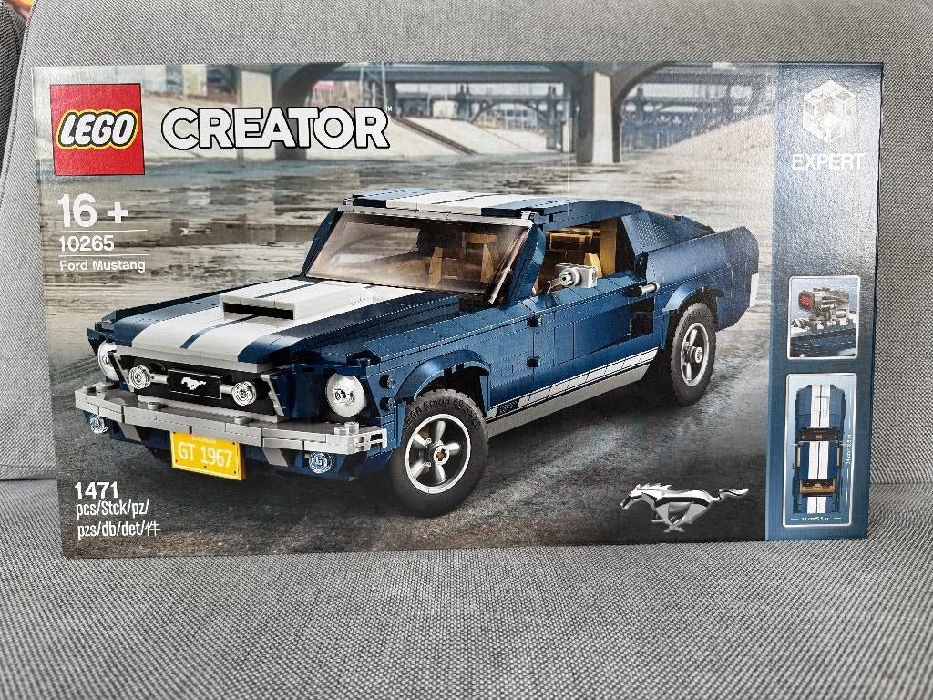 Lego Creator Ford Mustang 10265, Ophalen, Lego, Nieuw, Ongeopend/sealed