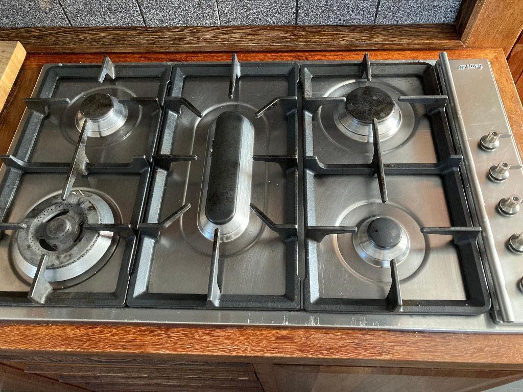 SMEG inbouw gasfornuis, Elektronische apparatuur, Ophalen, Gebruikt, Inbouw, Gas