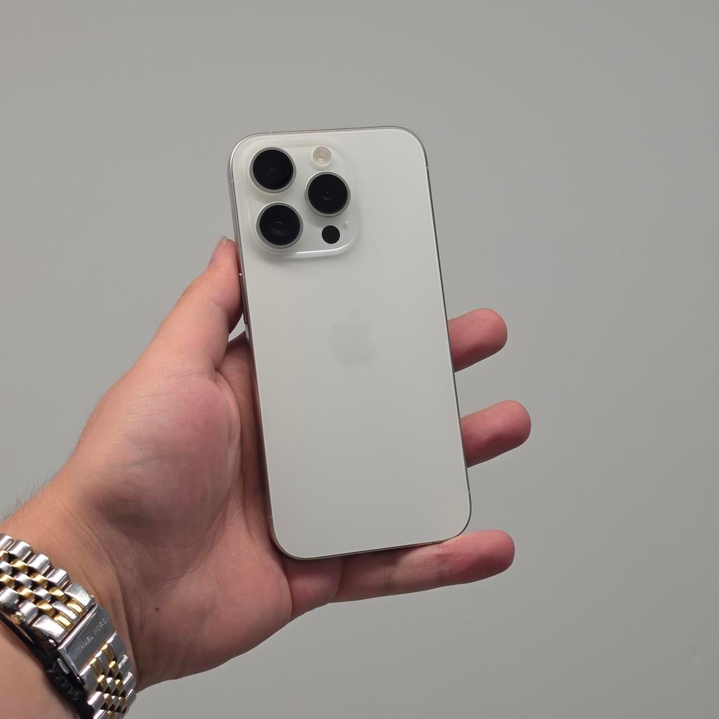 IPHONE 15 PRO 5G 128GB WHITE TITANIUM, Ophalen