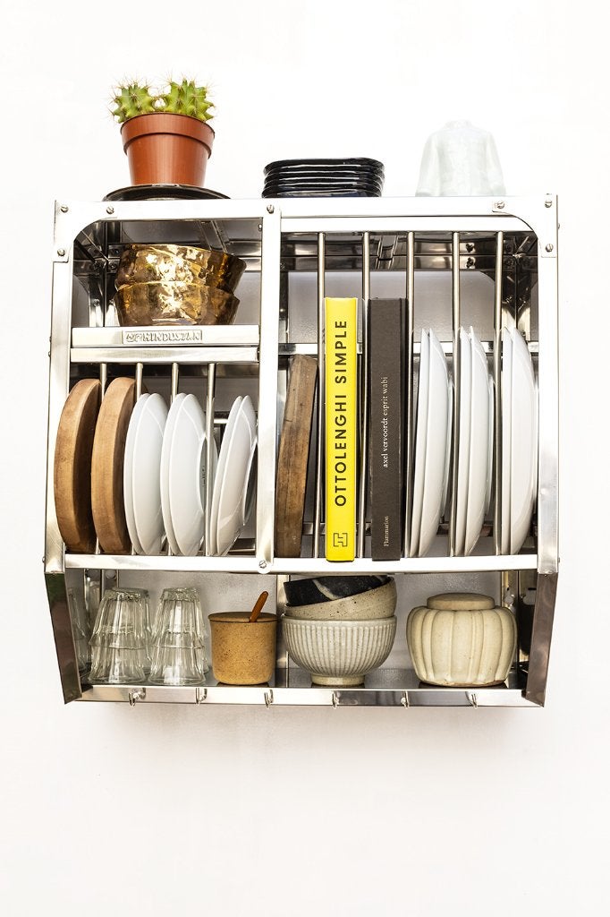 Afdruiprekken Dressoir Storage - 58x60 cm - BOMBAY, Verzenden, Nieuw, 50 tot 100 cm, Minder dan 25 cm