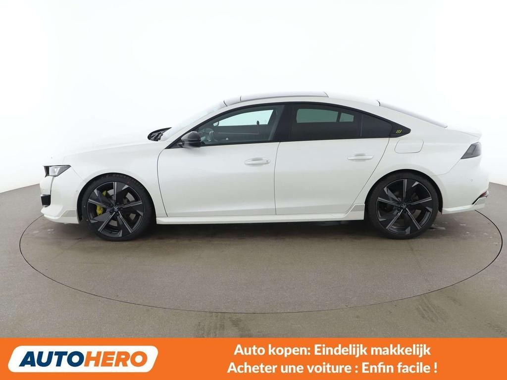 Peugeot 508 1.6 Hybrid PSE (bj 2021, automaat), Automaat, Gebruikt, https://public.car-pass.be/vhr/50864d0e-1035-4f7d-9e77-4e234b78273d