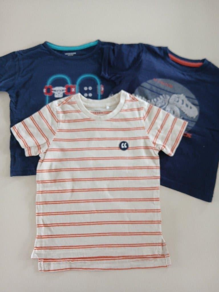 3 t shirts jongen maat 98   2-3jaar, Verbaudet, Ophalen of Verzenden, Zo goed als nieuw, Shirt of Longsleeve