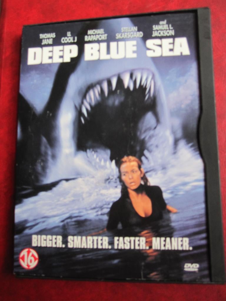 Mer d'un bleu profond (1999), CD & DVD, DVD | Action, À partir de 16 ans, Enlèvement ou Envoi, Comme neuf, Action