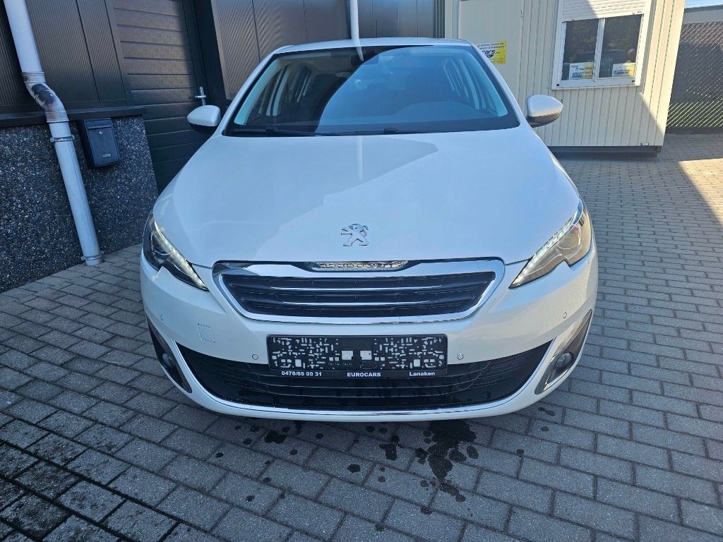 Peugeot 308 1.2 PureTech top staat met garantie, Auto's, Peugeot, Stof, Euro 6, Wit, Bedrijf
