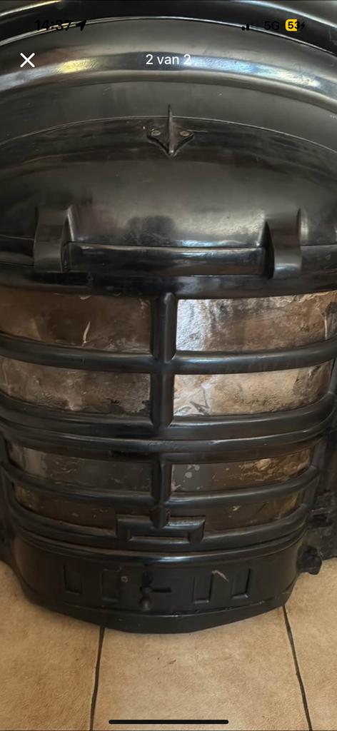 Poêle à bois avec tube, Maison & Meubles, Poêles, Enlèvement, Comme neuf, Poêle à bois