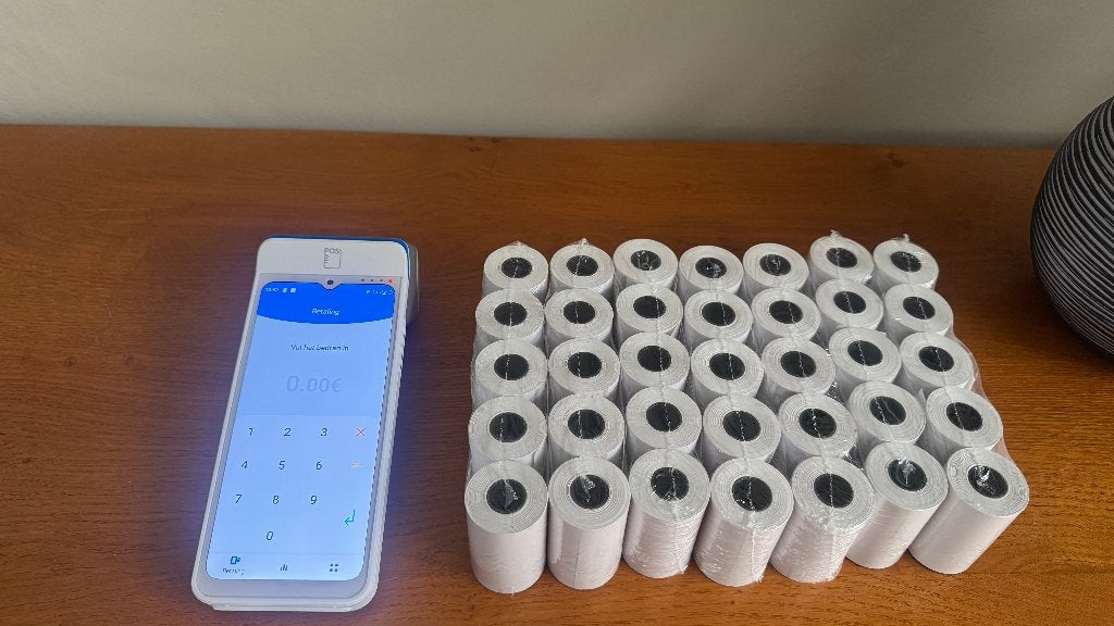 myPOS Ultra - betaalterminal + 35 thermische printrollen, Ophalen of Verzenden