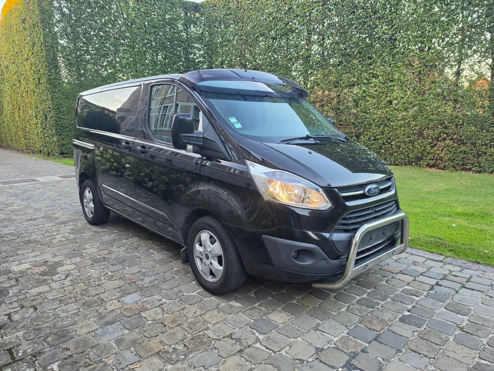 Ford transit custom automaat euro6b 170pk!, Auto's, https://public.car-pass.be/vhr/03cb1428-957a-4cf9-97c0-aa0abdc92488, Stof