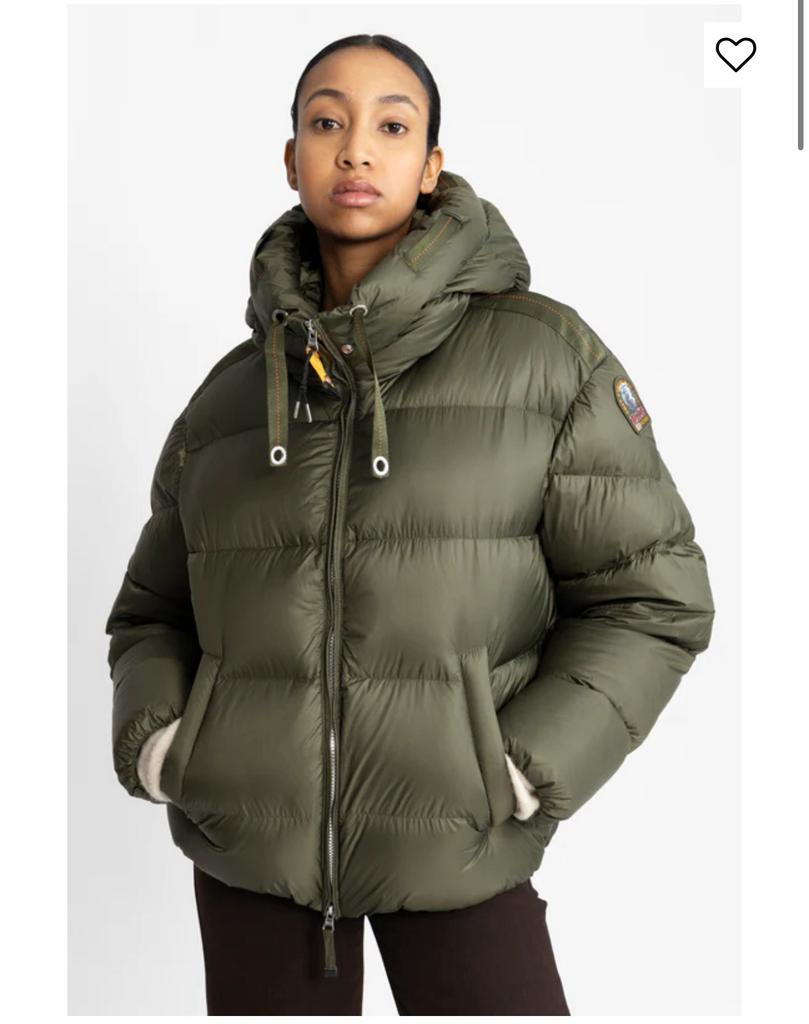 Parajumper, Kleding | Dames, Jassen | Winter, Ophalen of Verzenden, Zo goed als nieuw, Maat 42/44 (L), Groen