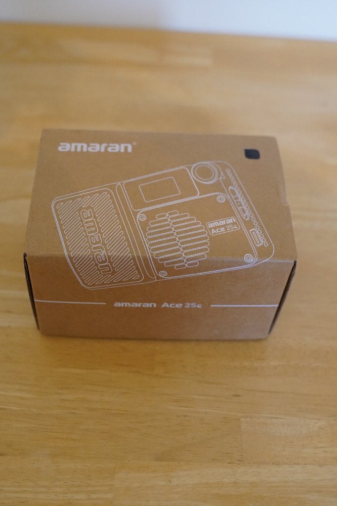 Lampe de caméra Amaran Ace 25c Charcoal, TV, Hi-fi & Vidéo, Sans zoom optique, Enlèvement ou Envoi, Autres Marques, Comme neuf