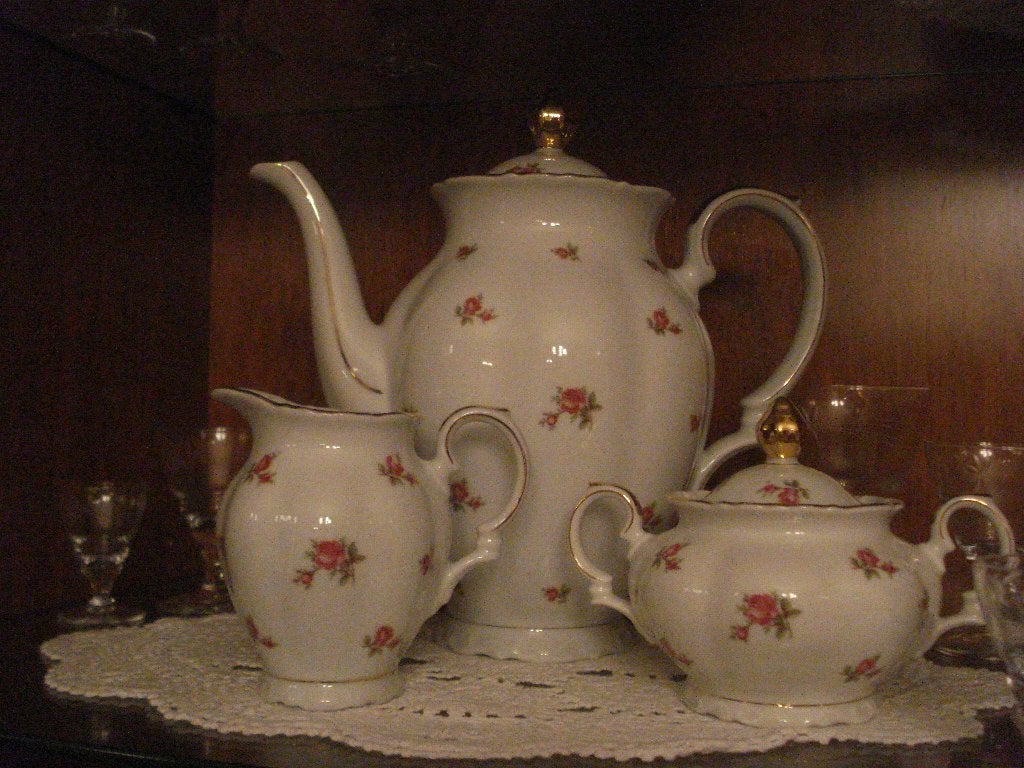 Bareuther Bavaria eetservies- bloemmotief- 12 personen, Ophalen