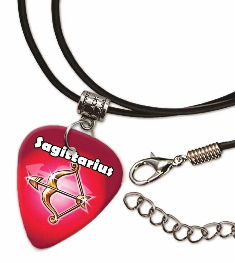 Boogschutter plectrum ketting, sleutelhanger of oorbellen, Ophalen of Verzenden, Nieuw