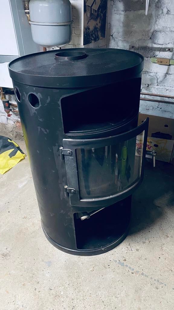Houtkachel, allesbrander, Ophalen, Nieuw, Vrijstaand, Hout