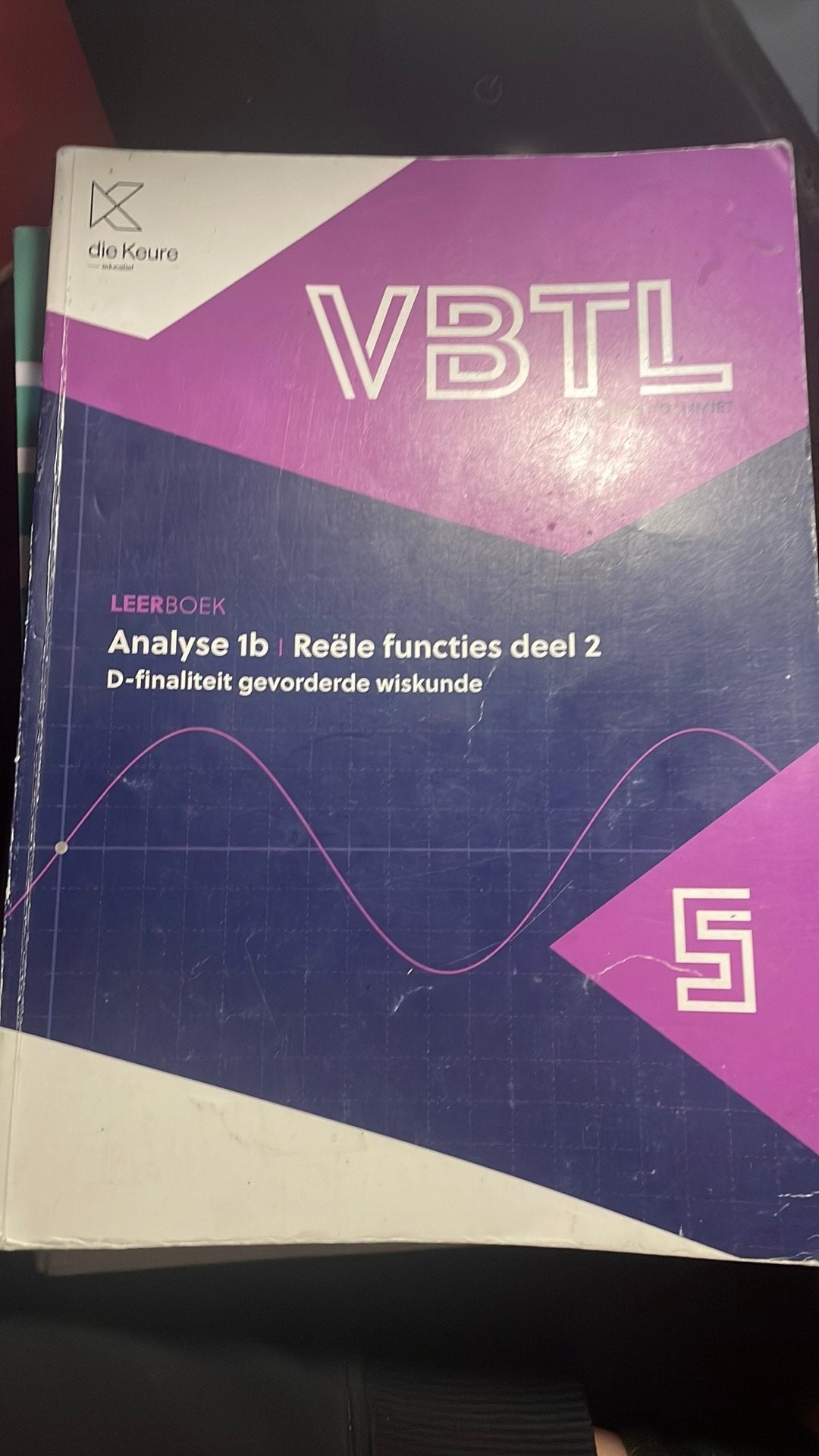Analyse 1b wiskunde boek, Boeken, Ophalen, Zo goed als nieuw